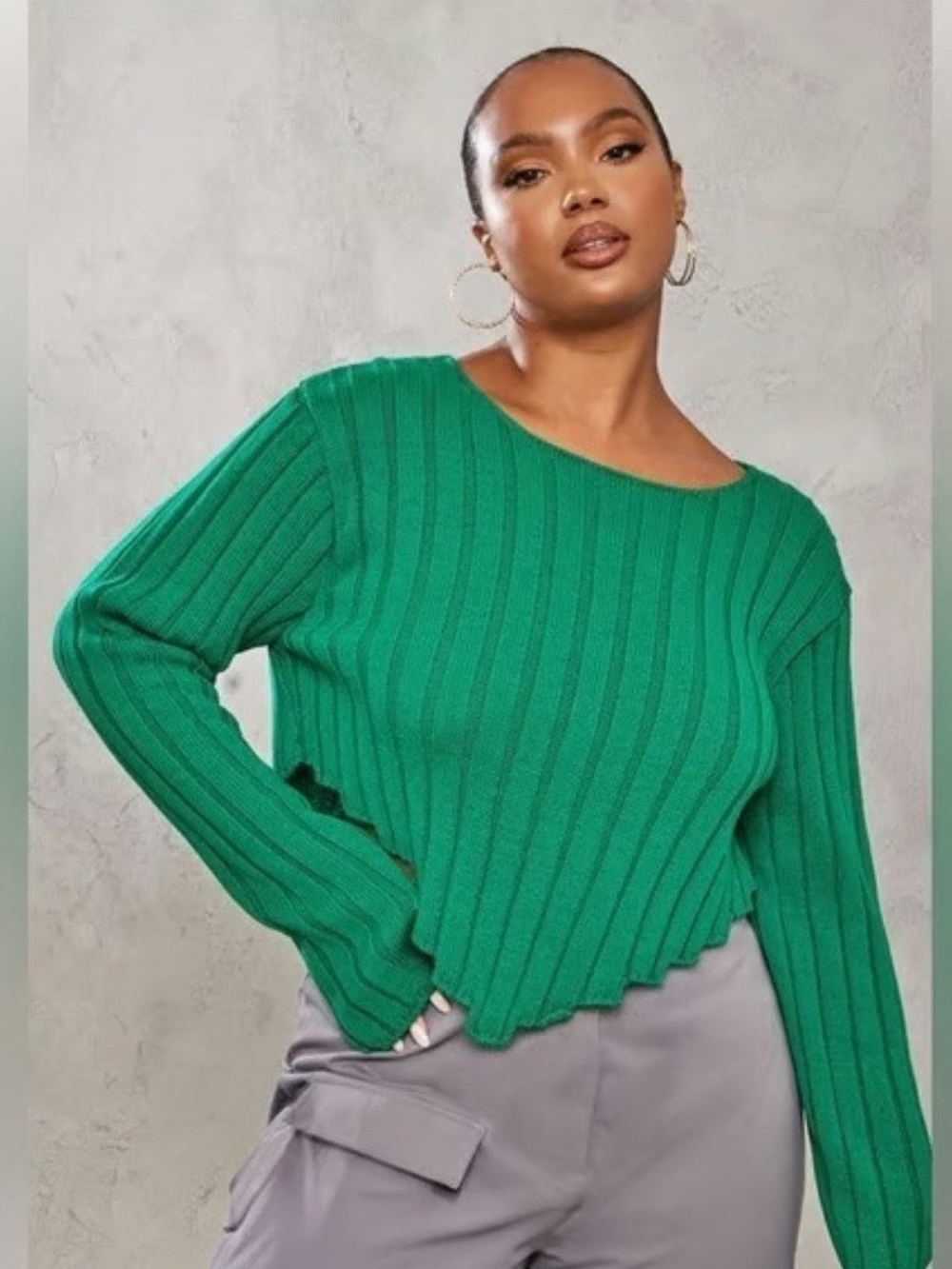 PrettyLittleThing Ribbed Sweater